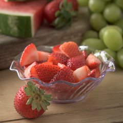 453107 Tulip Berry Dish 5 oz, 4-5/8" - Clear