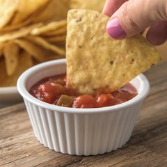 084502 SAN Fluted Ramekin 4.5 oz - White