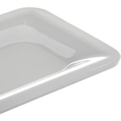 4446002 Designer Displayware™ Third Size Food Pan 1" - White
