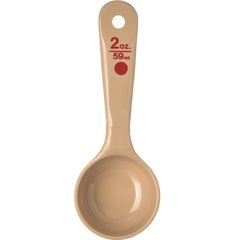 432406 Measure Miser® Solid Short Handle 2 oz - Beige