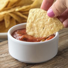 41402 Melamine Straight-Sided Ramekin 4 oz - White