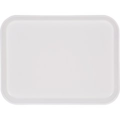 1410FG001 Glasteel™ Solid Rectangular Tray 13.75" x 10.6" - Bone White