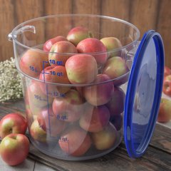 1076807 StorPlus™ Round Food Storage Container 18 qt - Clear