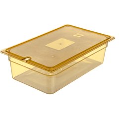 10402B13 StorPlus™ High Heat Food Pan Full-Size, 6" Deep - Amber