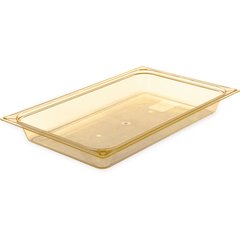 10400B13 StorPlus™ High Heat Food Pan Full-Size, 2.5" Deep - Amber
