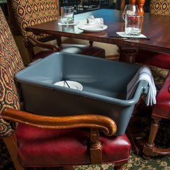 N4401123 Comfort Curve™ Tote Box 20" x 15" x 7" - Gray