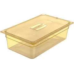 10402B13 StorPlus™ High Heat Food Pan Full-Size, 6" Deep - Amber
