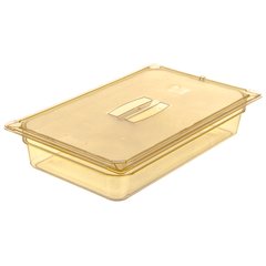 10401B13 StorPlus™ High Heat Food Pan Full-Size, 4" Deep - Amber