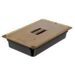 10401B03 StorPlus™ High Heat Food Pan Full-Size, 4" Deep - Black