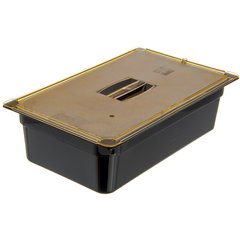 10402B03 StorPlus™ High Heat Food Pan Full-Size, 6" Deep - Black