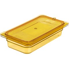 3086013 StorPlus™ High Heat Food Pan 1/3 Size, 2.5" Deep - Amber
