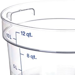 1076707 StorPlus™ Round Food Storage Container 12 qt - Clear