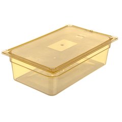 10402B13 StorPlus™ High Heat Food Pan Full-Size, 6" Deep - Amber