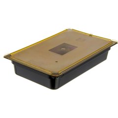 10401B03 StorPlus™ High Heat Food Pan Full-Size, 4" Deep - Black