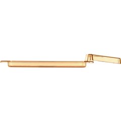 10458H13 StorPlus™ High Heat Food Pan with Handle 1/3 Size - Amber