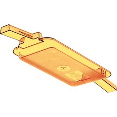 10458HH13 StorPlus™ High Heat Food Pan with Handles 1/3 Size - Amber