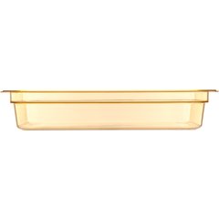 10401B13 StorPlus™ High Heat Food Pan Full-Size, 4" Deep - Amber