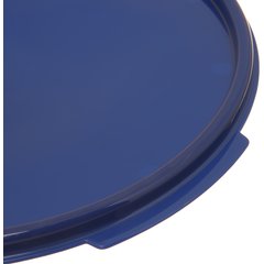 1077360 StorPlus™ Round Food Storage Container Lid 12 - 22 qt - Royal Blue