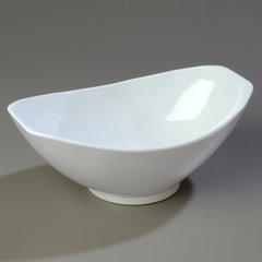 041102 Bowl 13-3/4" x 9-3/8" - White