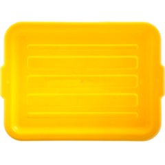 N4401204 Comfort Curve™ Tote Box Universal Lid 15" x 20" x 1" - Yellow