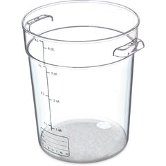 1076407 StorPlus™ Round Food Storage Container 4 qt - Clear