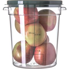 1076407 StorPlus™ Round Food Storage Container 4 qt - Clear