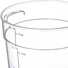 1076407 StorPlus™ Round Food Storage Container 4 qt - Clear