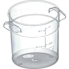 1076107 StorPlus™ Round Food Storage Container 1 qt - Clear