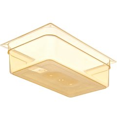 10402B13 StorPlus™ High Heat Food Pan Full-Size, 6" Deep - Amber