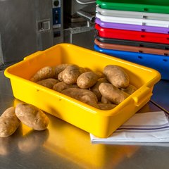 N4401004 Comfort Curve™ Tote Box 20" x 15" x 5" - Yellow