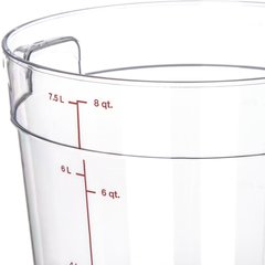 1076607 StorPlus™ Round Food Storage Container 8 qt - Clear
