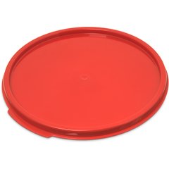1077205 StorPlus™ Round Food Storage Container Lid 6 - 8 qt - Red