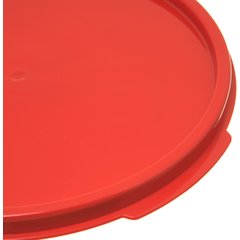 1077205 StorPlus™ Round Food Storage Container Lid 6 - 8 qt - Red