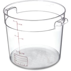 1076507 StorPlus™ Round Food Storage Container 6 qt - Clear