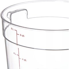 1076507 StorPlus™ Round Food Storage Container 6 qt - Clear