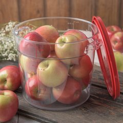 1076507 StorPlus™ Round Food Storage Container 6 qt - Clear