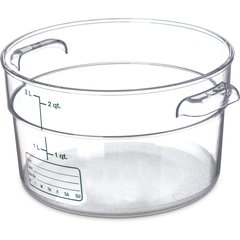 1076307 StorPlus™ Round Food Storage Container 2 qt - Clear