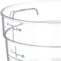 1076307 StorPlus™ Round Food Storage Container 2 qt - Clear