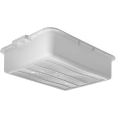 N4401002 Comfort Curve™ Tote Box 20" x 15" x 5" - White