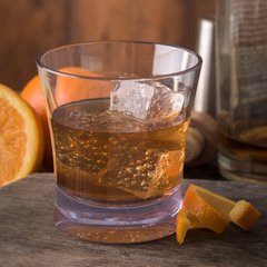 560907 Alibi™ Rocks/Juice 9 oz - Clear