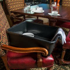 N4401103 Comfort Curve™ Tote Box 20" x 15" x 7" - Black