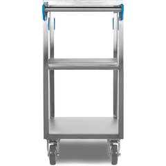 UC5031524 Stainless Steel 3 Shelf Utility Cart 15.5" x 24" - Stainless Steel