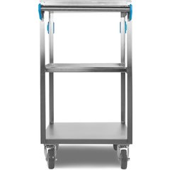 UC5031827 Stainless Steel 3 Shelf Utility Cart 18" x 27" - Stainless Steel