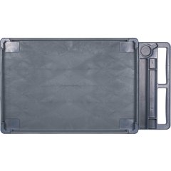 UC452523 Bin Top 2 Shelf Utility Cart 45" x 25" - Gray