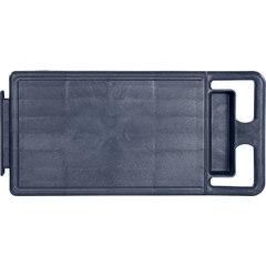 UC194023 2 Shelf Utility Cart 40" x 19" - Gray