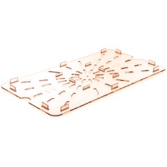 1041513 StorPlus™ High Heat Food Pan Drain Grate Full-Size - Amber