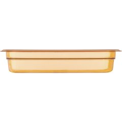 3086013 StorPlus™ High Heat Food Pan 1/3 Size, 2.5" Deep - Amber