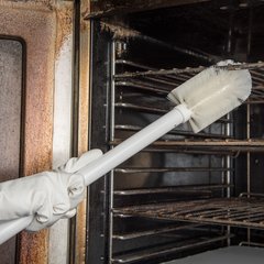 4000602 Multi-Purpose Valve & Fitting Brush 30" Long /3"D - White