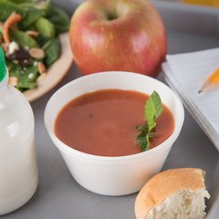 PCD30802 Polycarbonate Bouillon Bowl Cup 8.4 oz - White