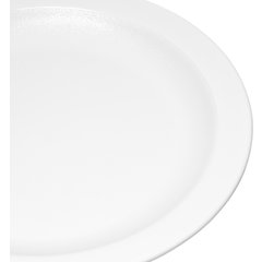 PCD20602 Polycarbonate Narrow Rim Plate 6.5" - White